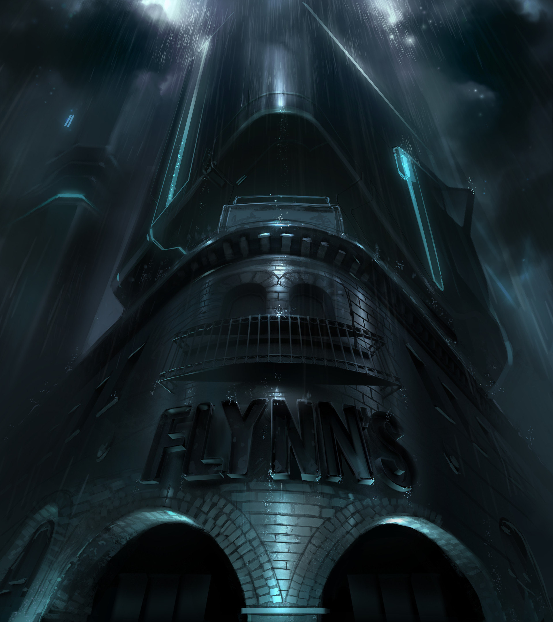 《创：战纪》电影概念作品--DAVID LEVY-Tron Legacy-1.jpg