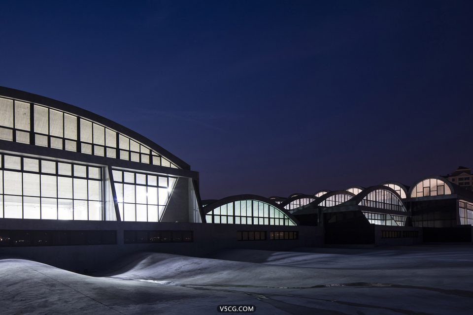004-Gymnasium-of-New-Campus-of-Tianjin-University-China-by-Atelier-Li-Xinggang--.jpg