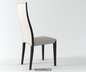 时尚现代室内餐椅模型Lady餐椅