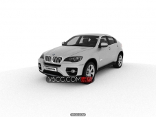 宝马汽车_3D_Model_BMW_X6