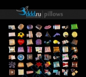 3ddd pillo(各种枕头模型)