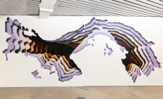 不可思议色彩之旅：德国街头艺术家1010的洞穴涂鸦