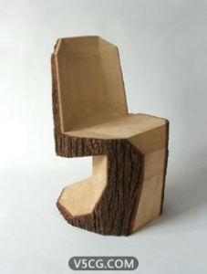 木桩椅