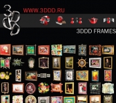 3DDD_Frames_3dmodels（画框）