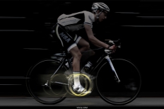 自行车转向车灯设计，夜行更安全