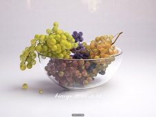 水果（葡萄）3D表现