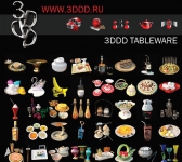 3DDD_Tableware(高精度餐具模型合集)
