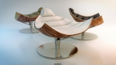 Max Cookie-现代椅子模型 渲染制作一条龙