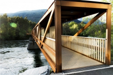 挪威 Tintra 步行桥