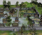 河阳城模型