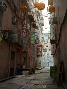 香港小巷道