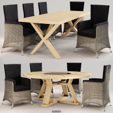 现代餐桌椅3