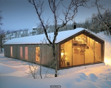 挪威V形小 木屋