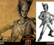 《帝国时代3》(Age Of Empires III)角色概念设定