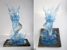 艺术家Annaluigia Boeretto（Annalù）不可思议的液体雕塑作品