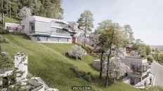 瑞士阿劳Hungerberg山坡混凝土集合住宅