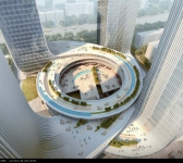 深圳方大城综合体项目中标方案（设计：华森）