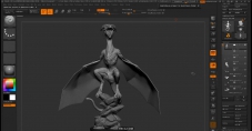 Gnomon - （龙雕刻教学）Sculpting a Dragon with ZBrush