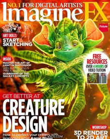 国外顶尖艺术杂志 ImagineFX - Christmas 2014