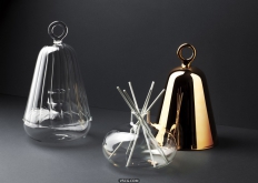 精美的玻璃罩钟-家用熏香-Sottovoce设计